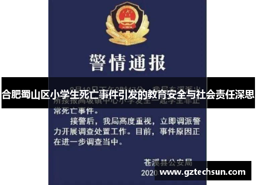合肥蜀山区小学生死亡事件引发的教育安全与社会责任深思 合肥蜀山区小学生死亡事件引发的教育安全与社会责任深思